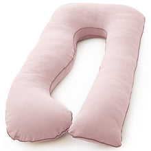 Load image into Gallery viewer, PharMeDoc U Shaped Pregnancy Pillow, Organic Cotton Cover
