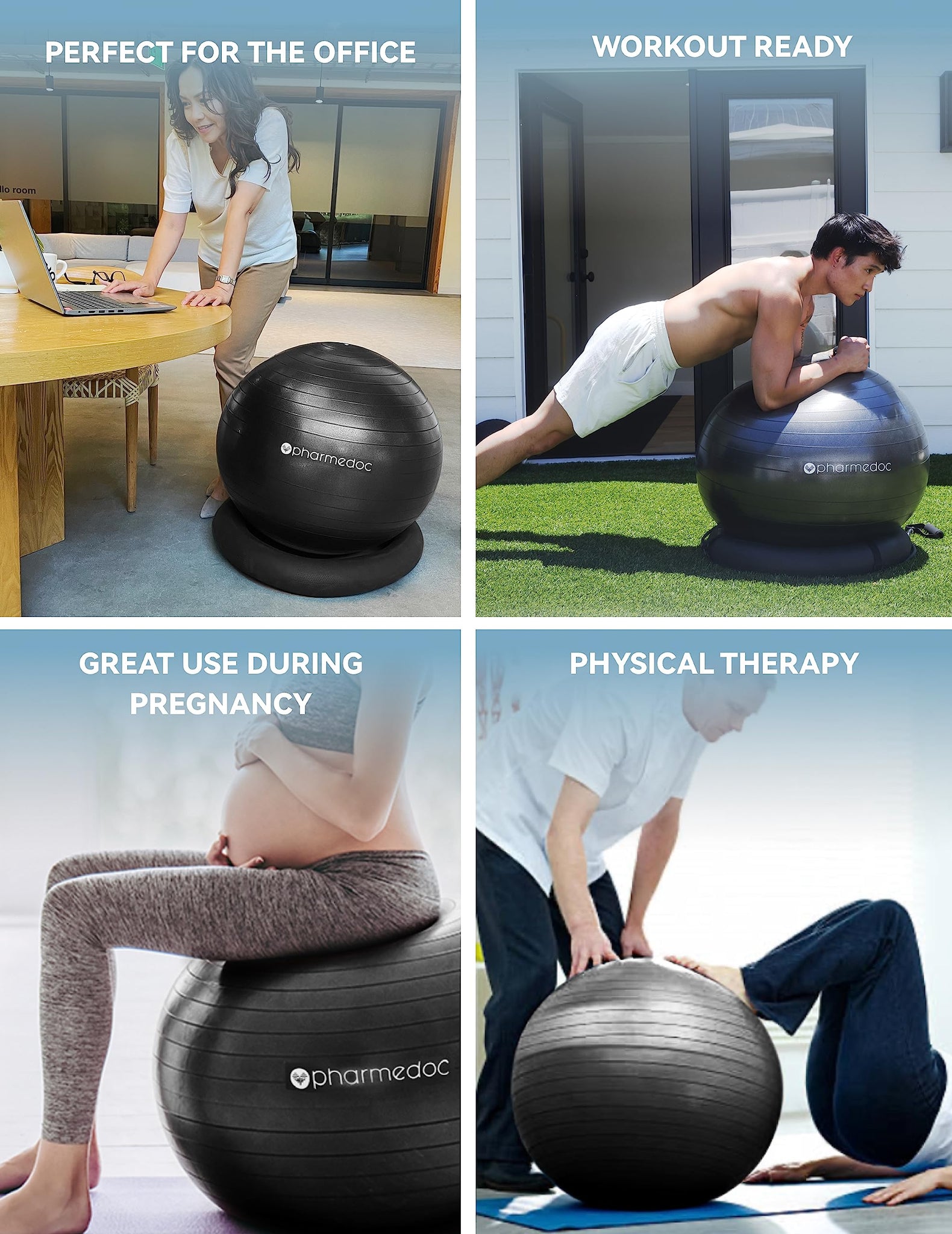 Balance & Stability Ball Chair – PharMeDoc