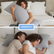 Load image into Gallery viewer, Pharmedoc Pregnancy Pillows, Shredded Memory Foam, Maternity Pillow for Sleeping - Cooling Cover
