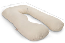 Load image into Gallery viewer, U-Shape Organic Pregnancy Pillow - PharMeDoc
