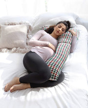 Load image into Gallery viewer, Pharmedoc SleepNook Pregnancy Pillow - 3 Piece Full Body Maternity Pillow with Super Soft Jersey Cover
