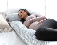 Load image into Gallery viewer, Pharmedoc SleepNook Pregnancy Pillow - 3 Piece Full Body Maternity Pillow with Super Soft Jersey Cover
